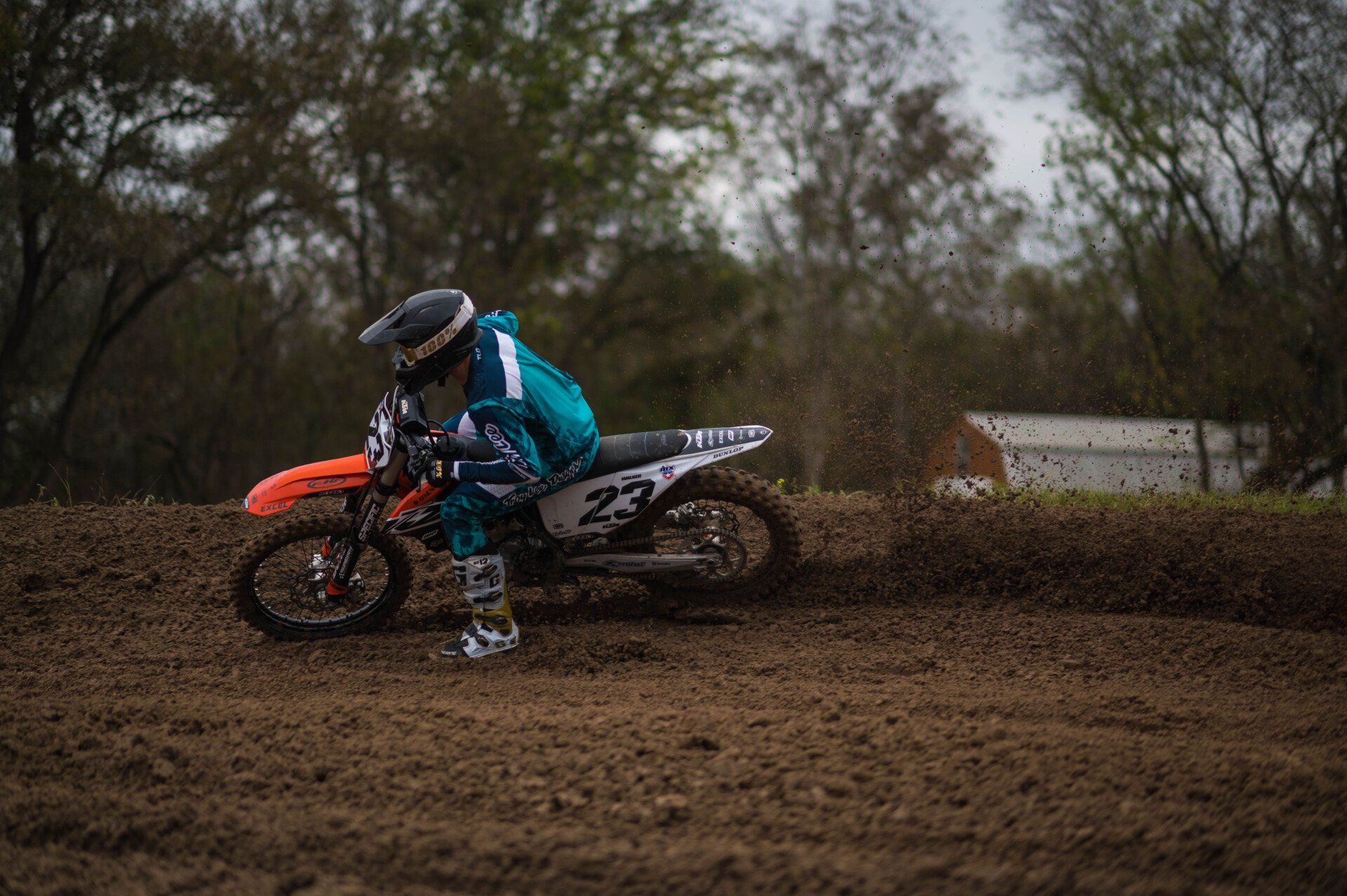 Motocross riding at Creekside MX